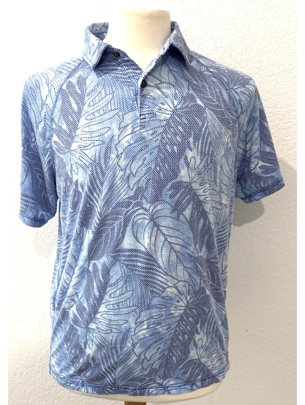 Tommy Bahama Tie-Dye Fronds IslandZone Performance Polo Men’s Medium